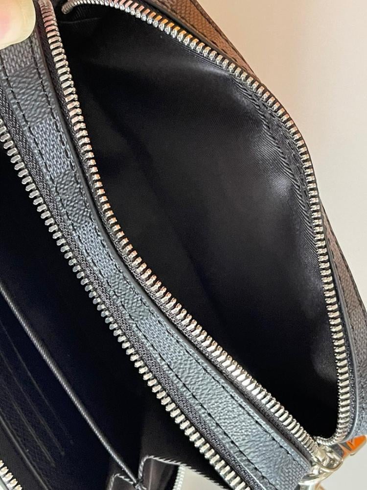 Modern Luxury Leather Shoulder Bag 18.5x11x6.5cm