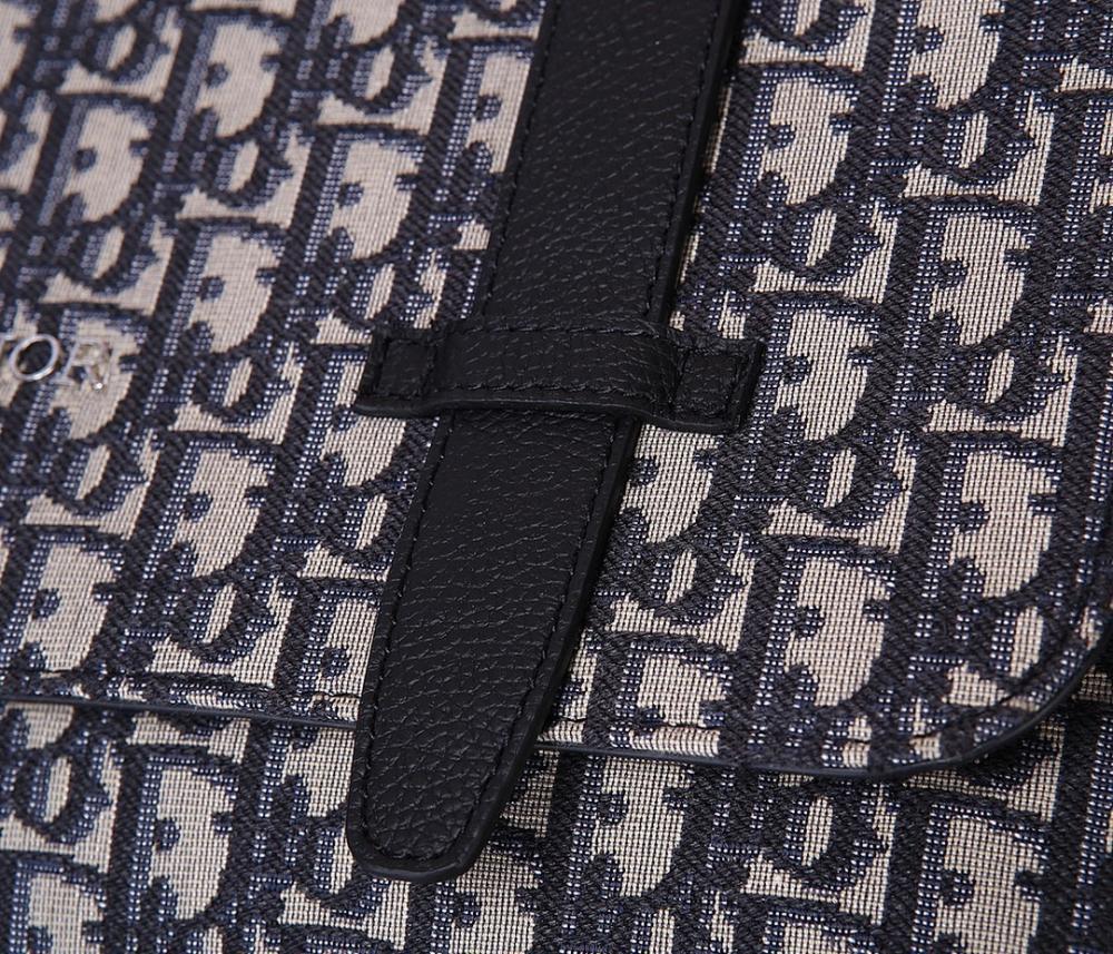 Modern Luxury Beige Embroidered Jacquard Shoulder Bag