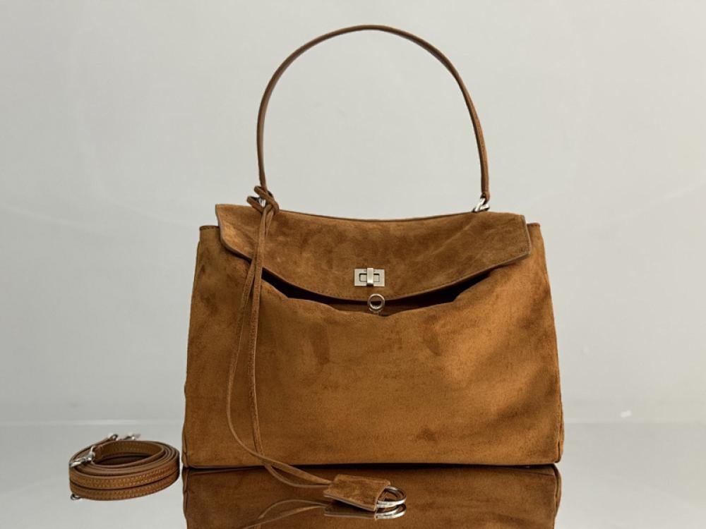 Luxury Leather Top Handle Bag Style 248760135