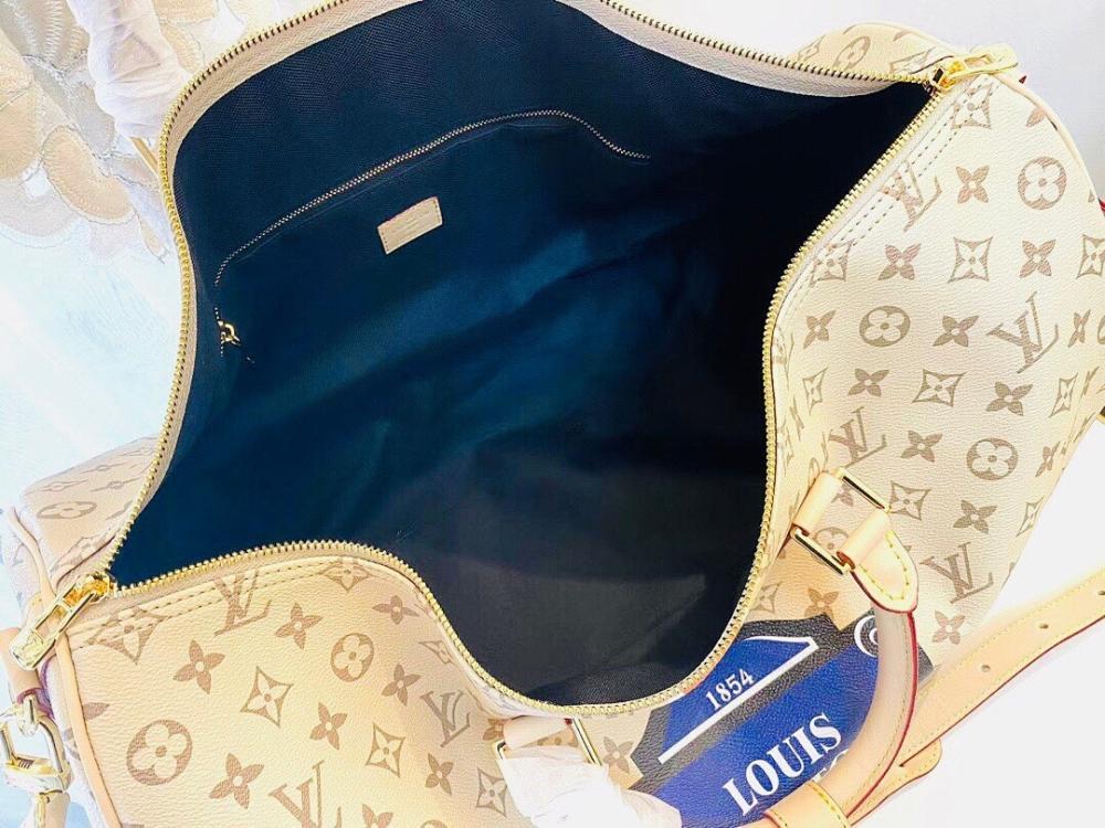 Modern Leather Travel Bag 50x29x23cm