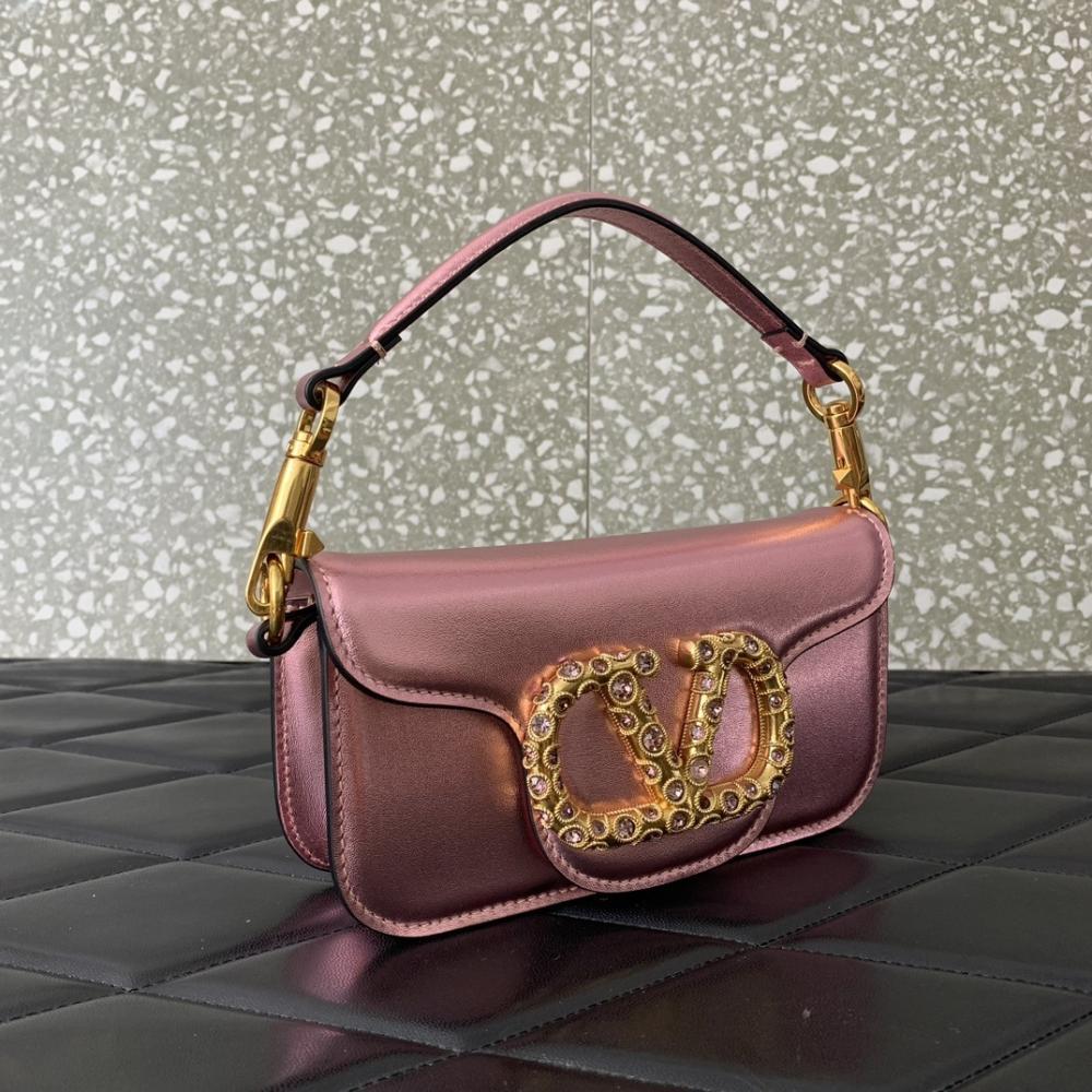 Crystal-Embellished Calfskin Wallet Style 1673511619