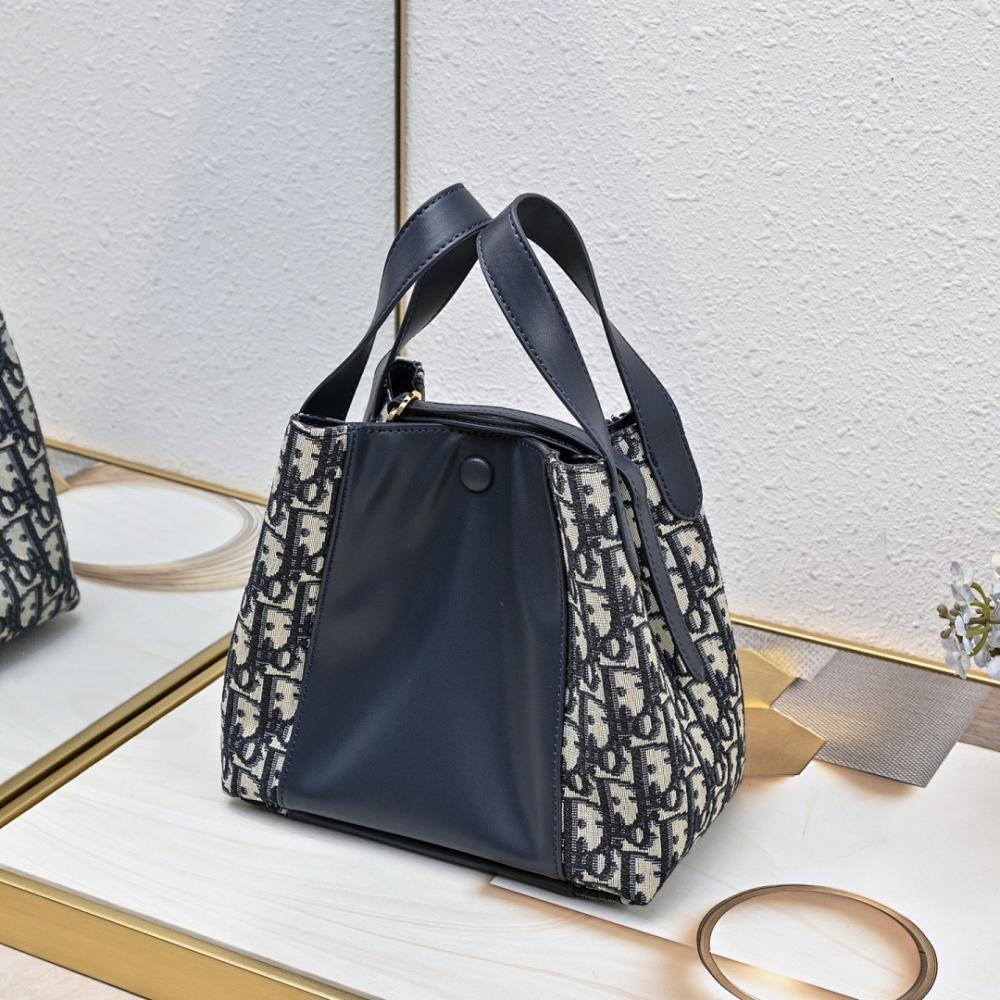 Modern Leather Bucket Bag