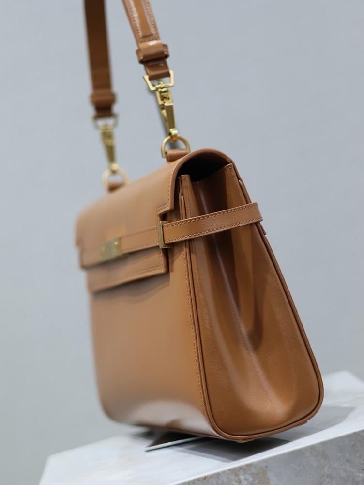 Modern Elegant Leather Shoulder Bag 32x23x10.5cm