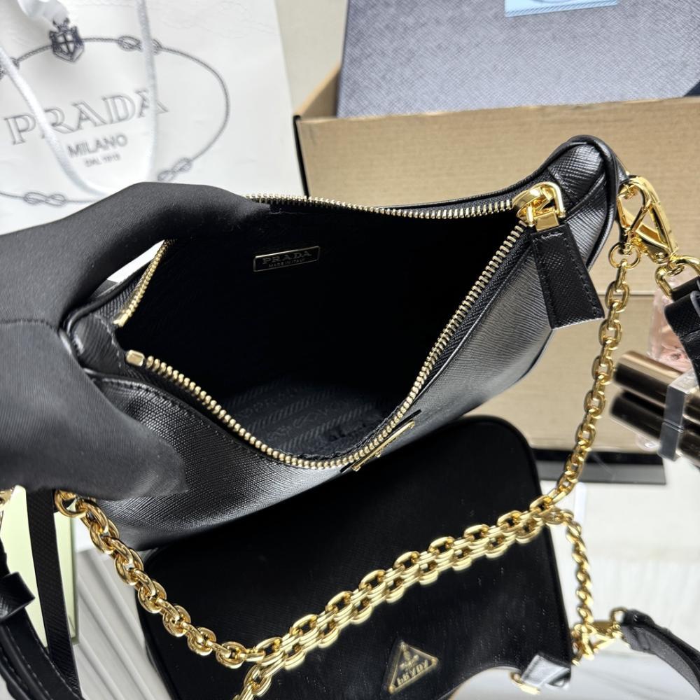Saffiano Leather Hobo Bag Style 1168310989