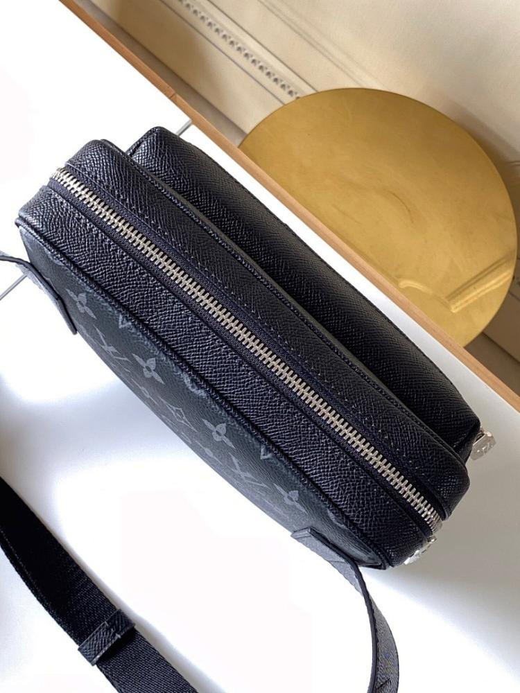 Stylish Refined Canvas Top Handle Bag 21x17x5cm