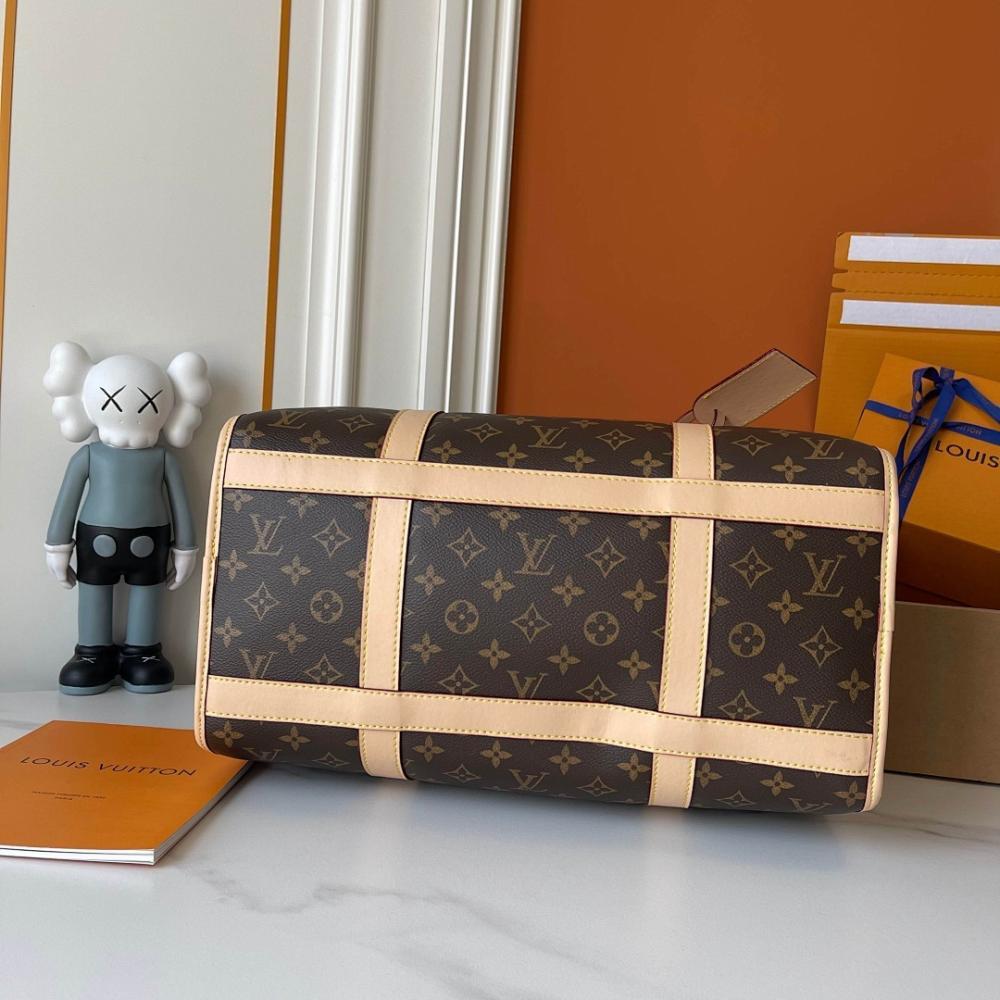 Modern Monogram Leather Crossbody Bag 40x29x23cm