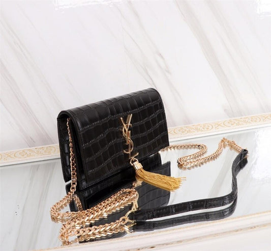 Luxury Leather Top Handle Bag