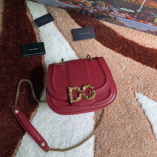 Stylish Calfskin Top Handle Bag