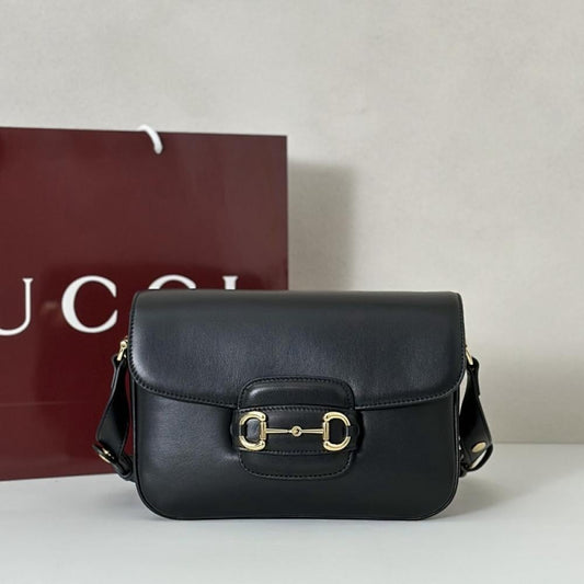 Classic Leather Top Handle Bag