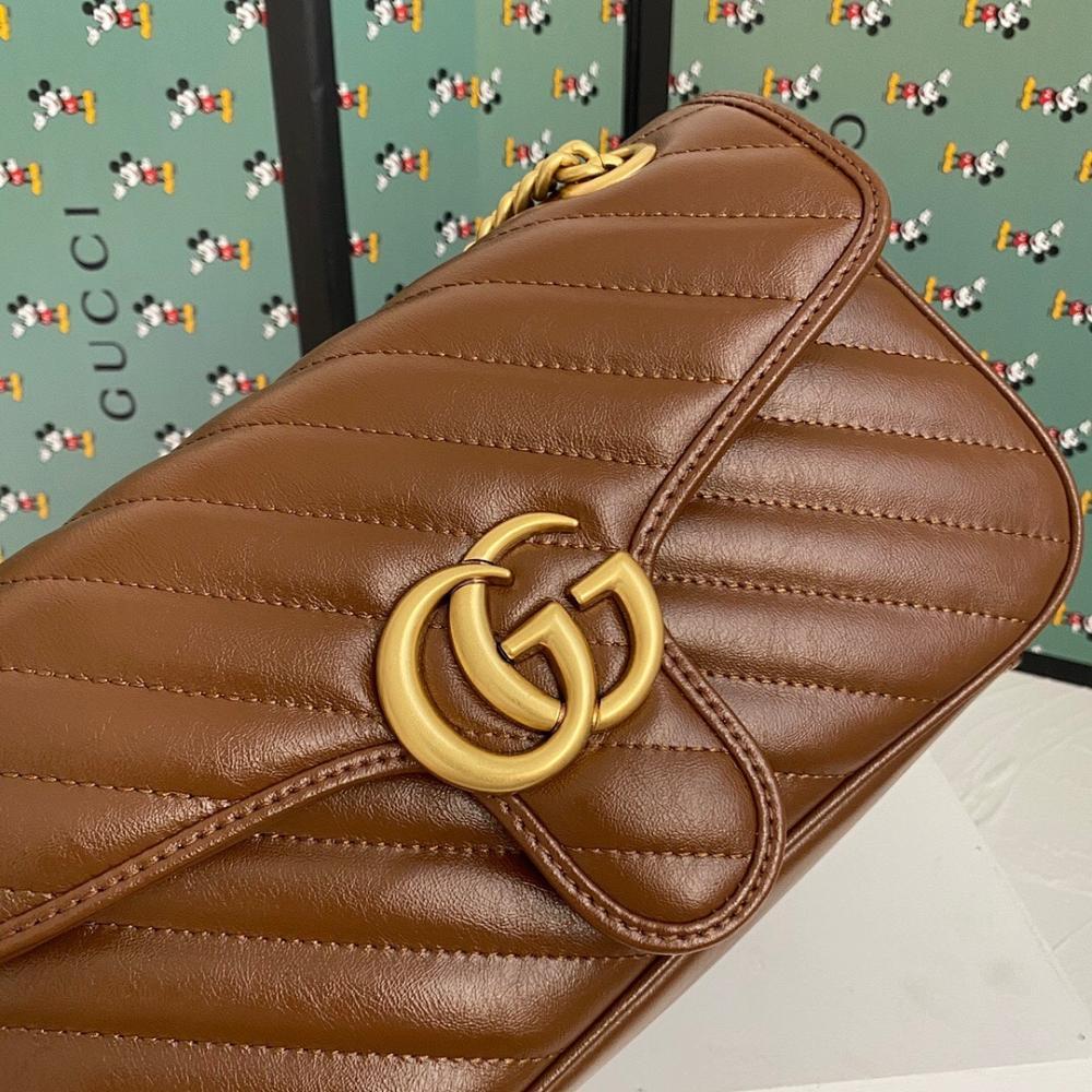 Alma Brown Quilted Leather Top Handle Bag 26x15x7cm