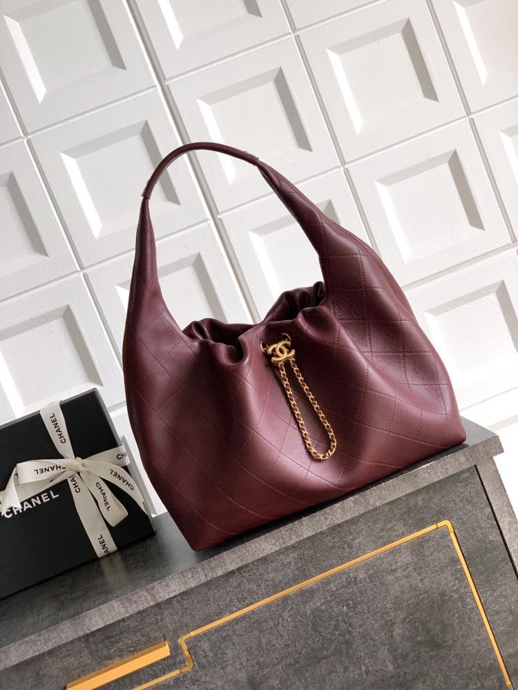 Calfskin Hobo Bag Style 729782680