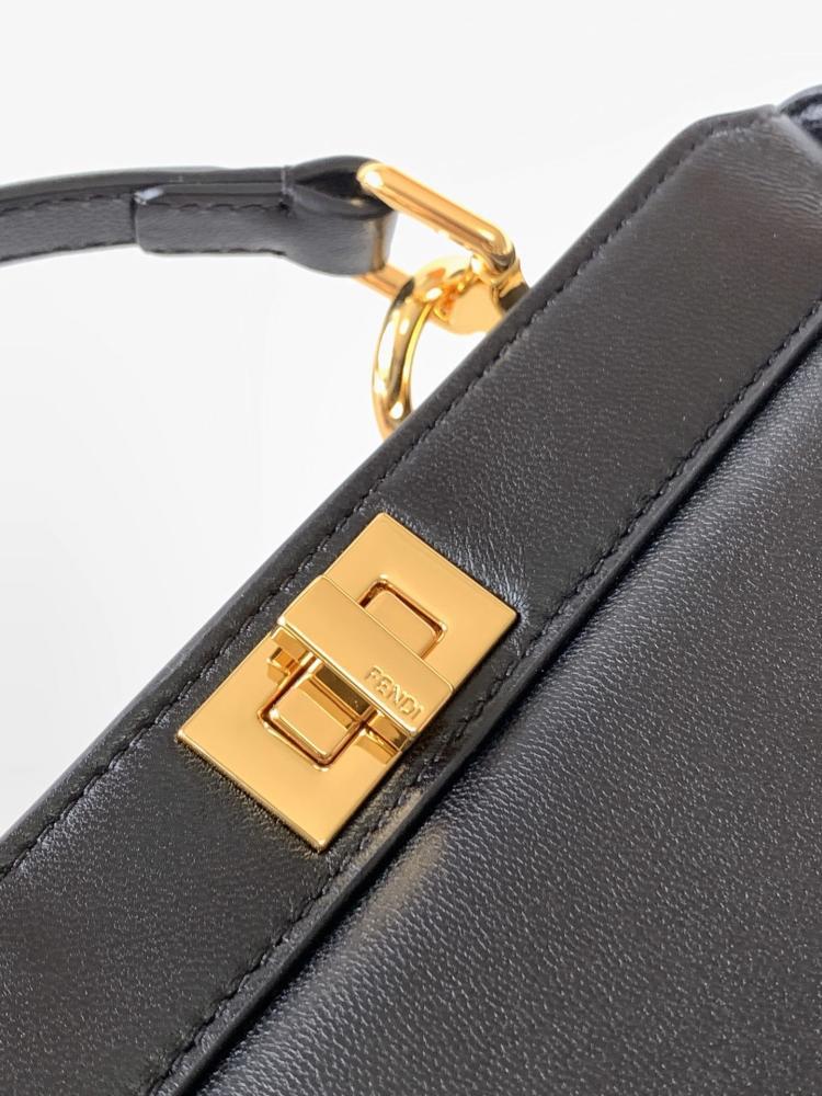Leather Top Handle Bag Style 615257845