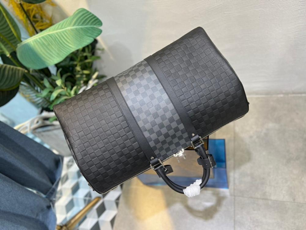 Modern Italian-Inspired Leather Top Handle Bag 50x29x23cm