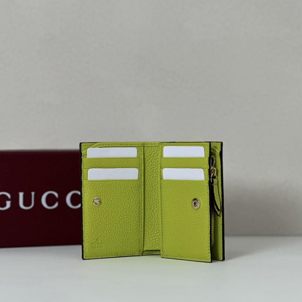 Brown Wallet Brown/Green