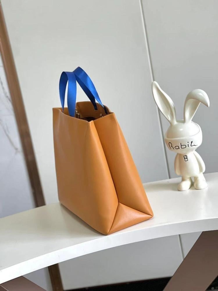 Stylish Leather Tote Bag 40x32x16cm