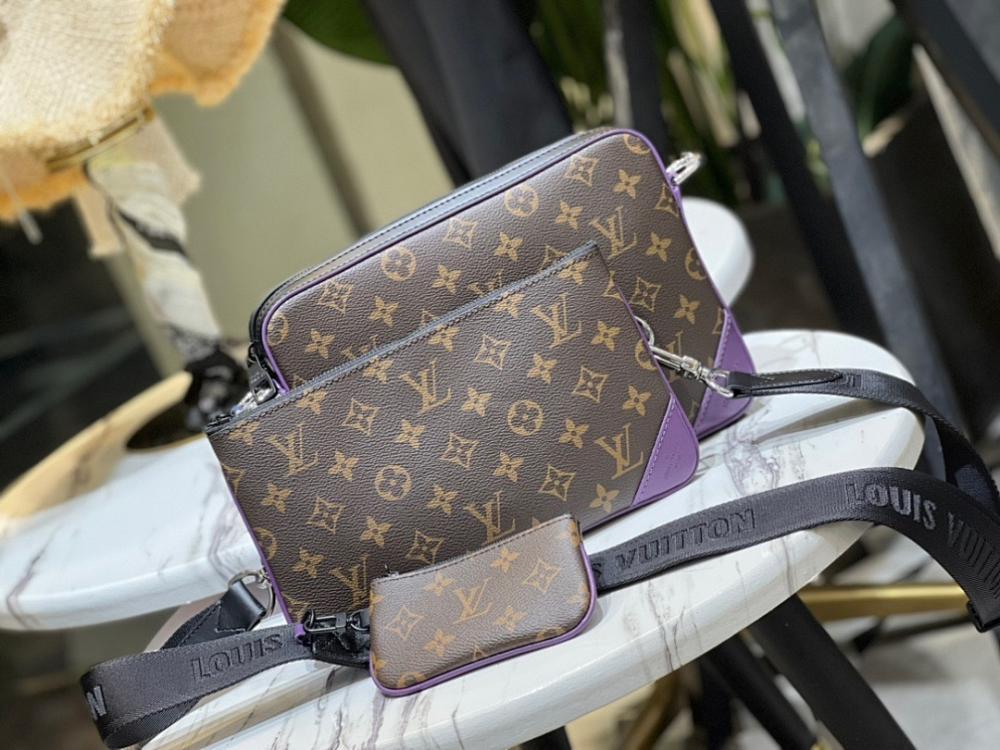 Modern Luxury Leather Shoulder Bag 25x18.5x7cm