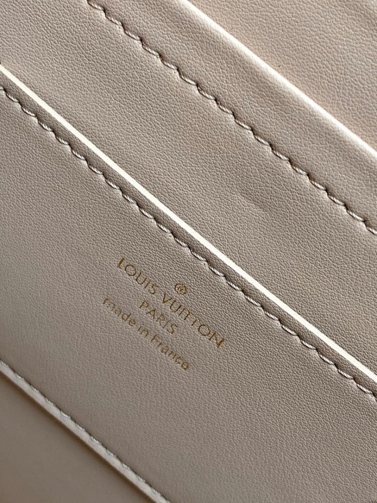Twist Leather Shoulder Bag 29x21x12cm