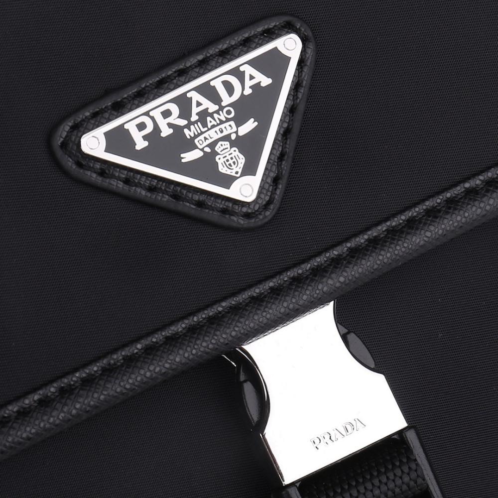 Modern Woven Nylon Shoulder Bag