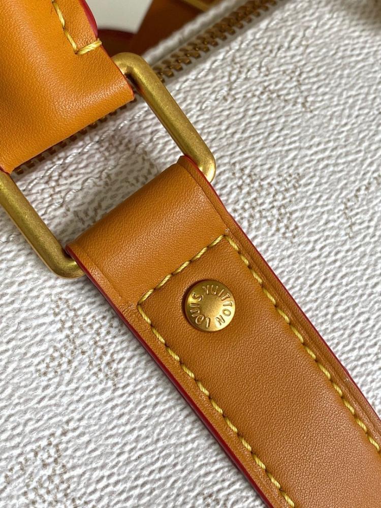 Modern Luxury Monogram Leather Shoulder Bag 25x15x11cm