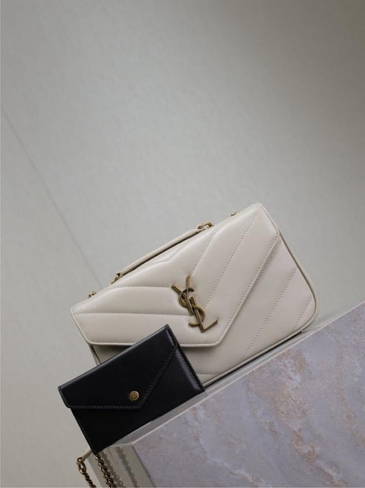 Loulou Leather Shoulder Bag 24x14x6cm Style 702688775