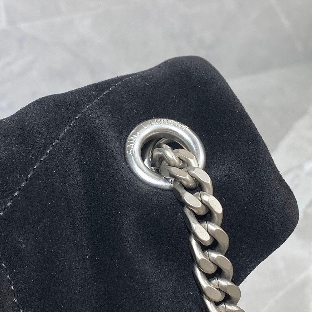 Modern Stylish Quilted Leather Shoulder Bag 29x17x11cm