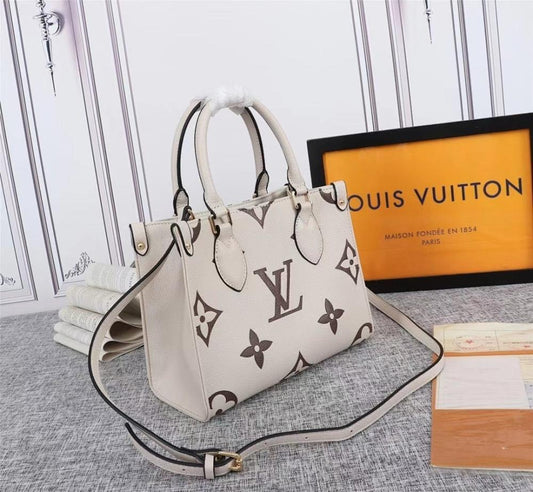 Elegant Leather Shoulder Bag 25x19x11.5cm Style 1188823077